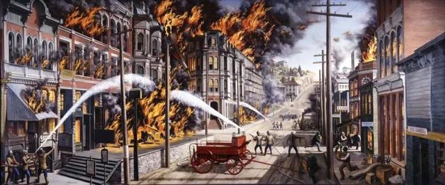 《1889年6月6日的西雅图大火》